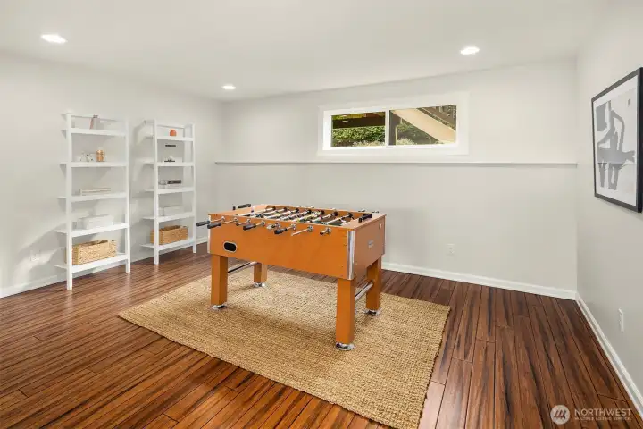 Bonus room game area