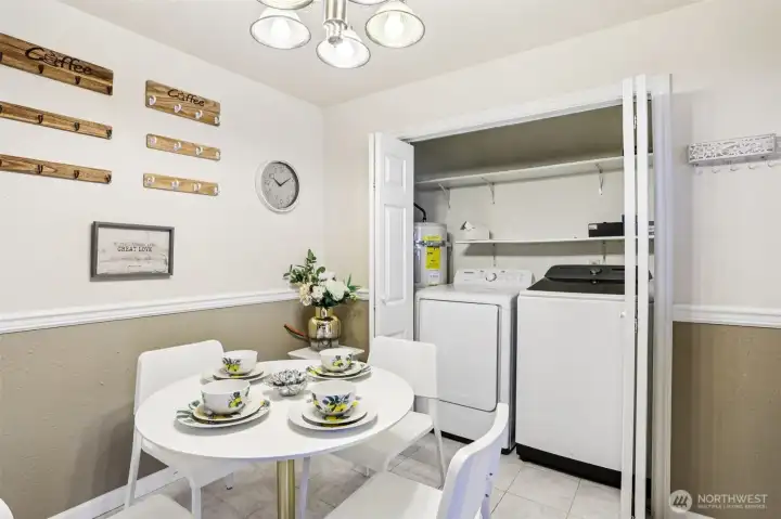 Main house dinning room/ Laundry