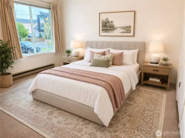 8850 bright, spacious bedroom 2