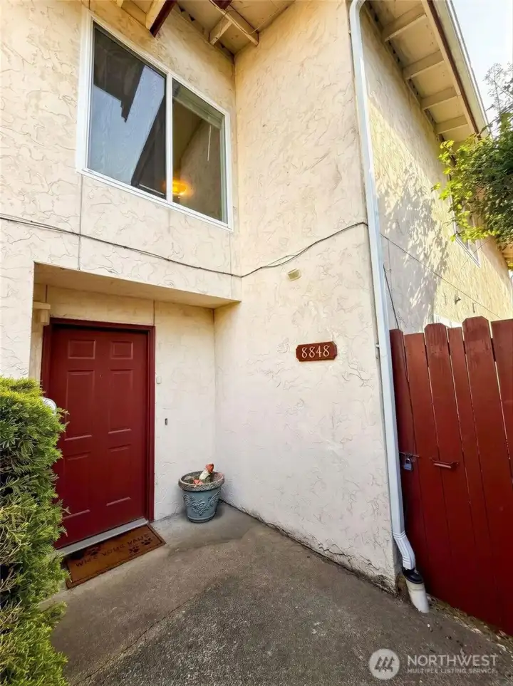 Main floor unit 8848 front door