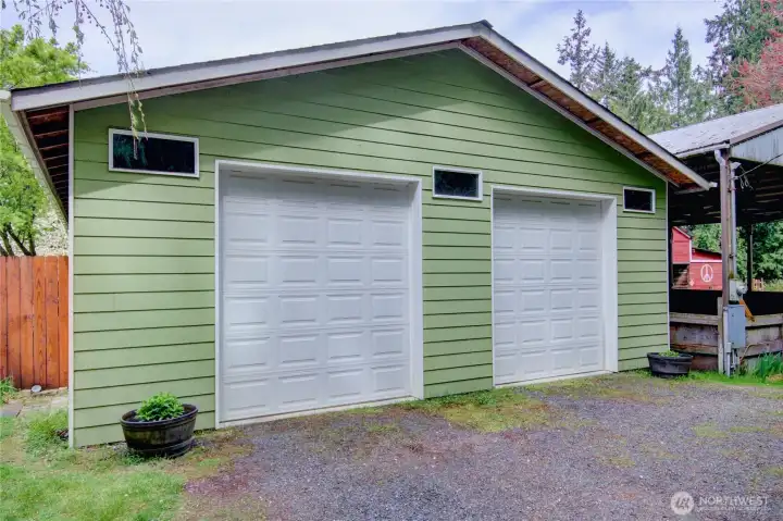 New Detached Garage w/ shop