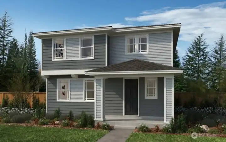 Homesite 418 Front Rendering