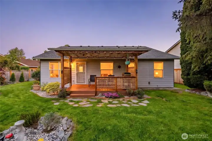 What’s not to love—low-maintenance landscaping with rock accents surrounding the home, offering both great curb appeal and excellent drainage. What’s not to love—low-maintenance landscaping with rock accents surrounding the home, offering both great curb appeal and excellent drainage.