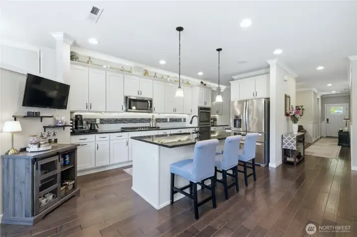 Large open kitchen perfect for intertaining