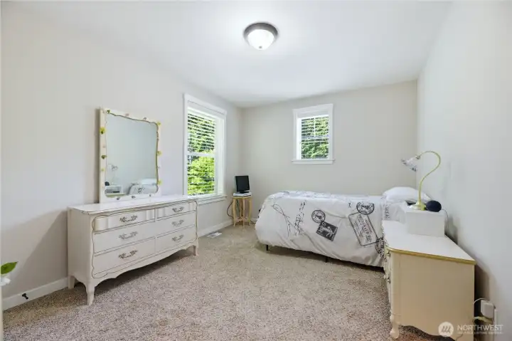 3rd upstairs bedroom with walk-in closet