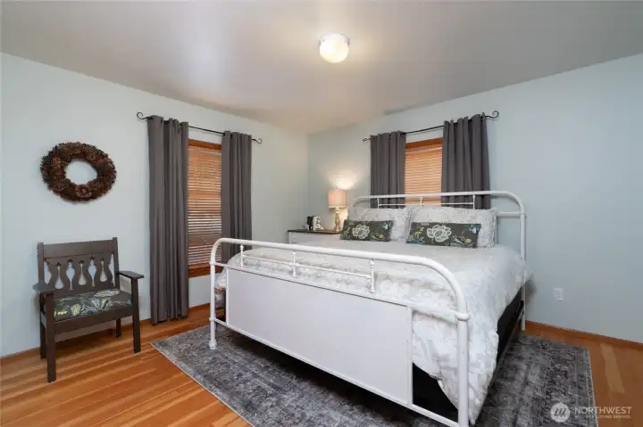 Main floor, bedroom 2. Main floor, bedroom 2.