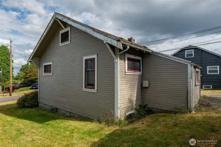 north side exterior