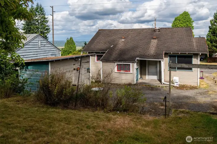 back entrance exterior
