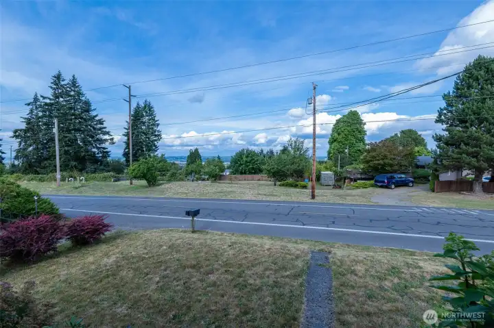 mountain views visible on clear days!