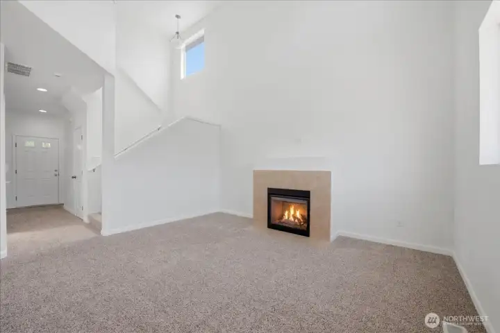 Another view of the Spacious Family Room with all NEW Carpets and NEW Interior Paint. Another view of the Spacious Family Room with all NEW Carpets and NEW Interior Paint.