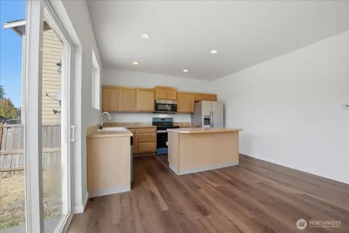 Another view of the Spacious Kitchen at Your New Home. Another view of the Spacious Kitchen at Your New Home.