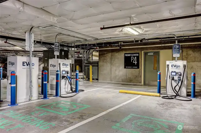 DC EV Charging available