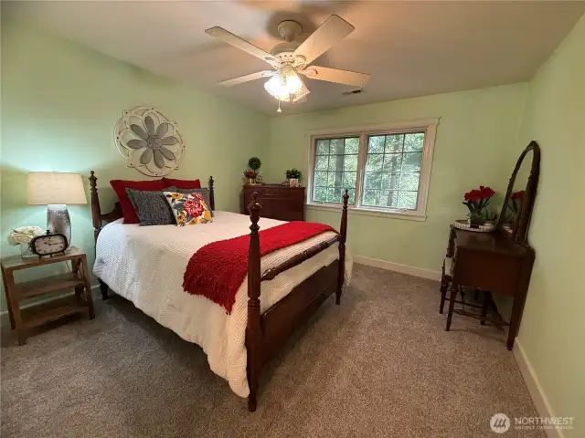 Spacious 3rd bedroom upstairs