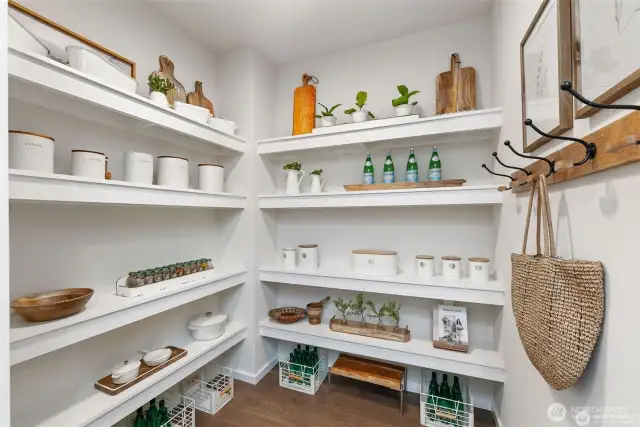The rest of the butler's pantry. Amazing space!