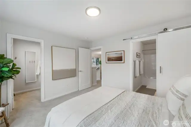 Second en suite is beautifully appointed.