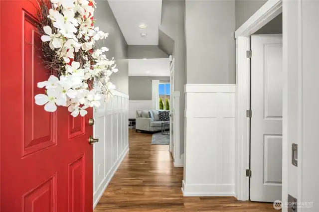Entry to the foyer