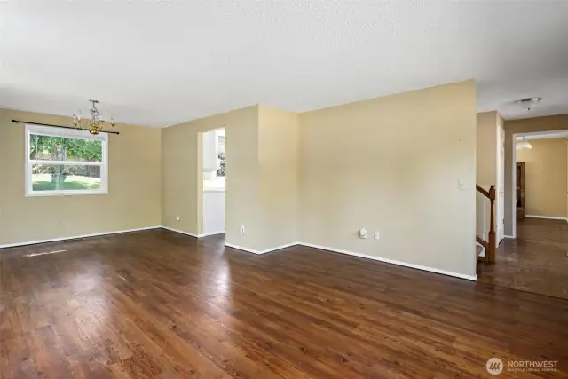 Dining area and 2nd living area.