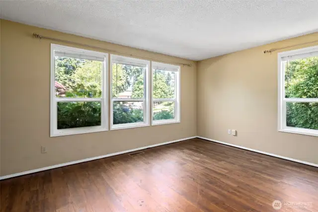 Open floorplan.