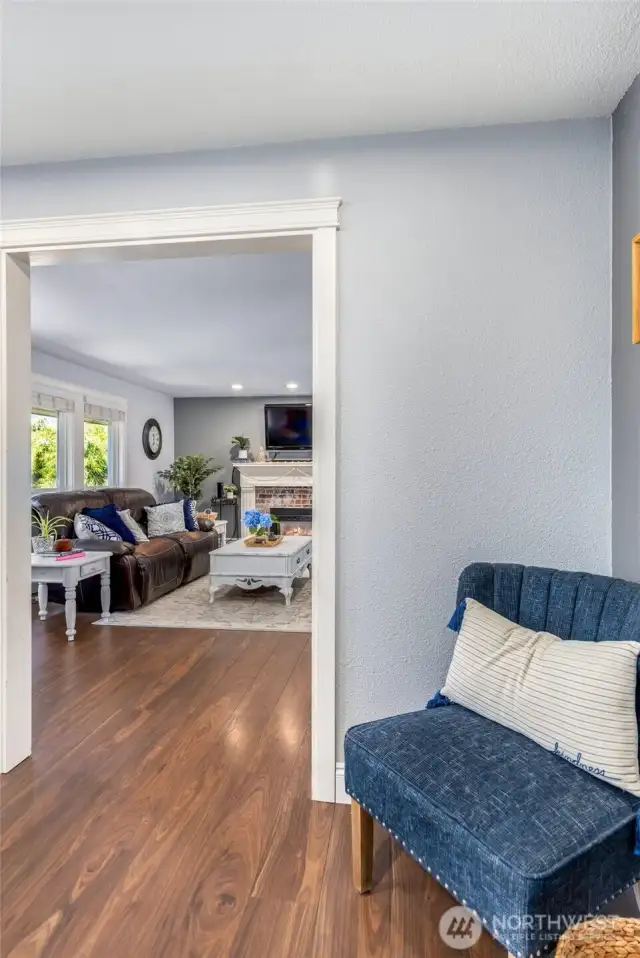 Entry way into the main living space