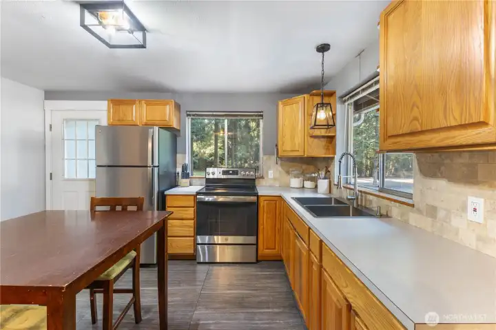 Stainless steel appliances stay!
