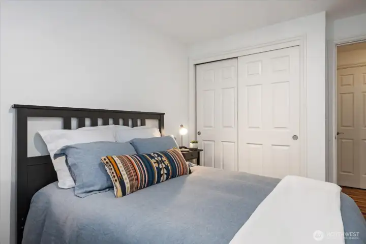 All the guest bedrooms have fabulous built-in closet organizers and storage! An added bonus!