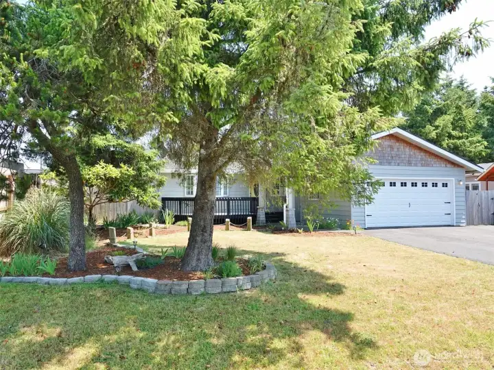 Lovely street appeal sets this home apart.