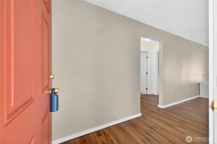 New painted front entry door to your next home or investment priced to sell