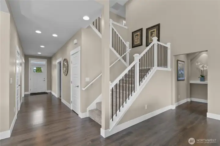 The Home has a Beautiful Sense of Space with 9' Ceilings