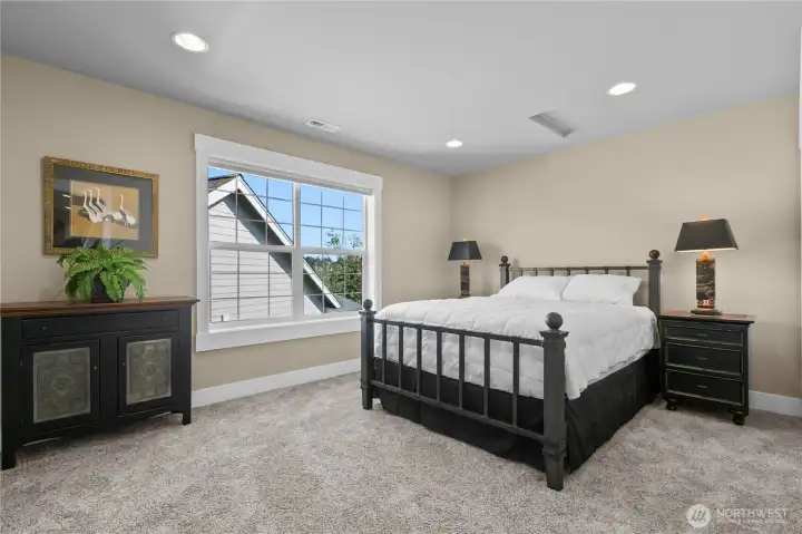 One of Two Bedrooms Upstairs (Generously Sized)