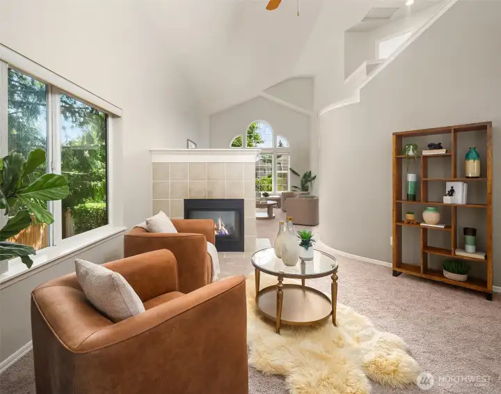 Open living area.
