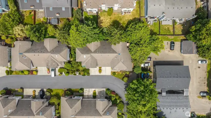 Top down view.