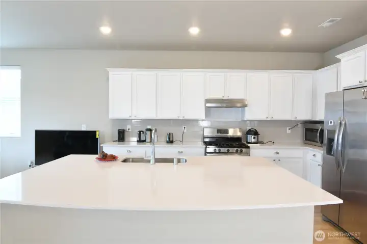 kitchen with countertop