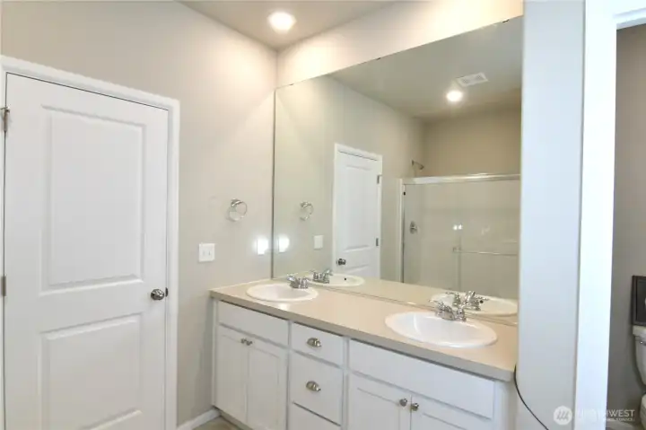primary bathroom view 1