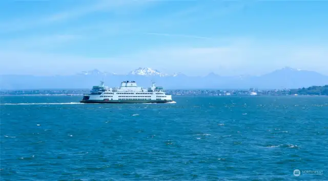 How do you like your commute now!? Ferry departs from Mukilteo and Clinton docks. During the day, usually every 30 minutes. Always best to check the ferry schedule! Time to come reimagine where you call home!