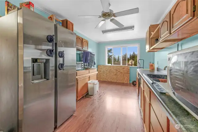 Upstairs kitchen