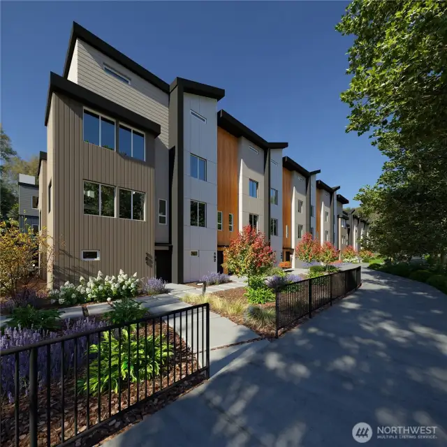 Rendering is an artists interpretation.  Specific details can vary.
