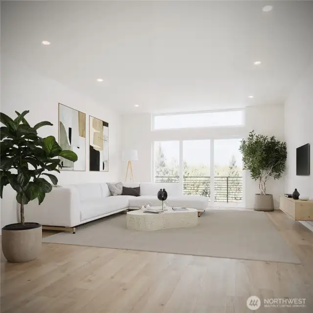 Rendering is an artists interpretation.  Specific details can vary.