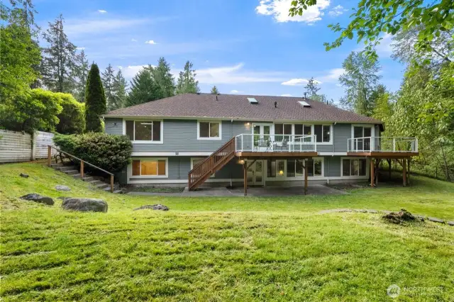 Custom home built for entertaining
