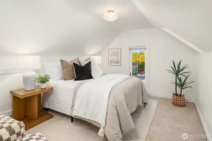 2nd bedroom on the top floor