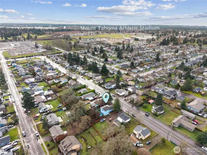 Well-situated for easy freeway access and close to plentiful shopping, dining, and schools.