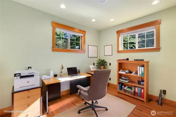 Main floor office or den