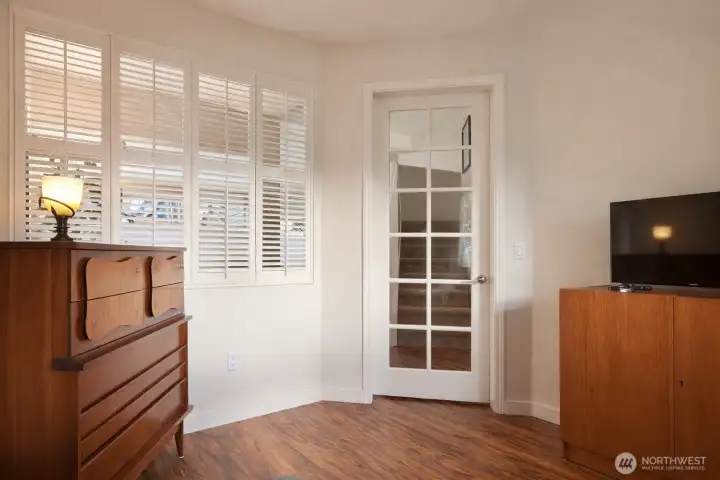 Watch TV or read a book.