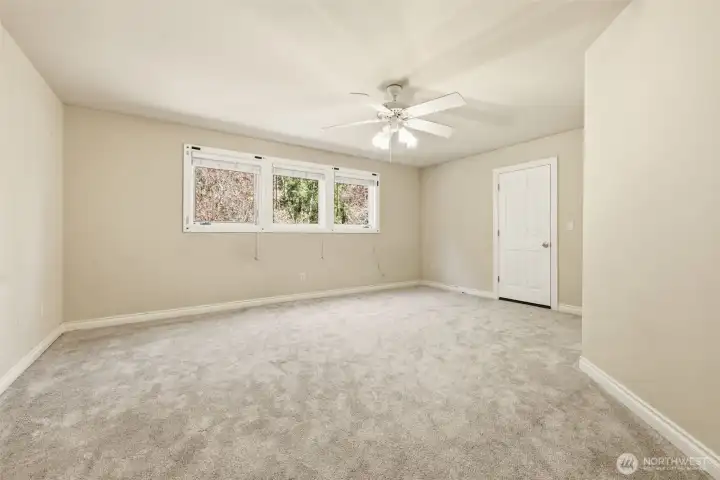 Upstairs family room