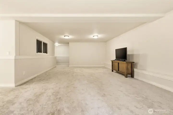 Basement family room
