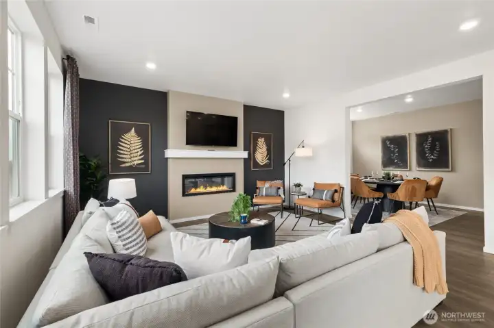 Living Room - Photos are for representational purposes only, colors, elevation and features may vary.