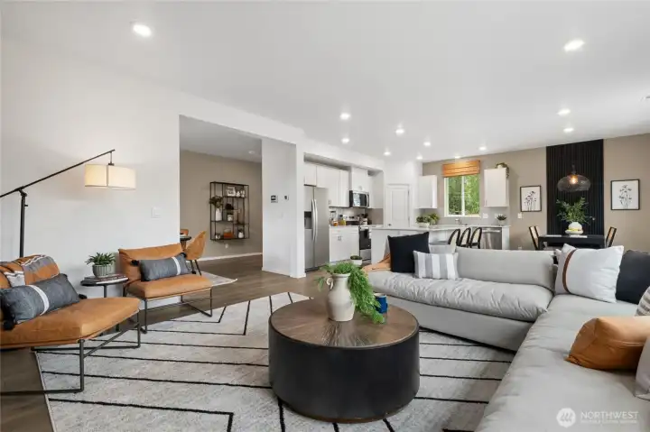 Open concept Kitchen for hosting and gatheringPhotos are for representational purposes only, colors, elevation and features may vary.