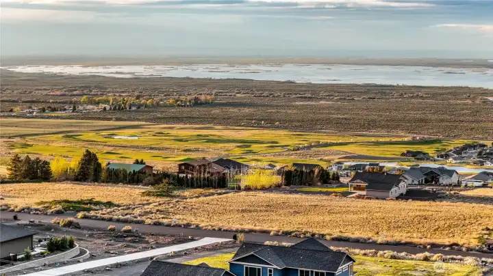 Scenic setting with long-range visibility and open skies