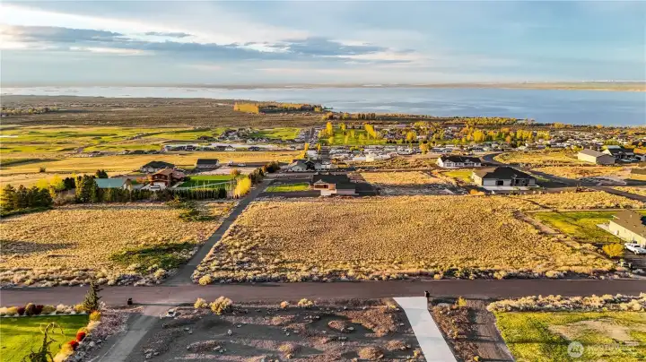 Ideal setting for a custom home with view-oriented design