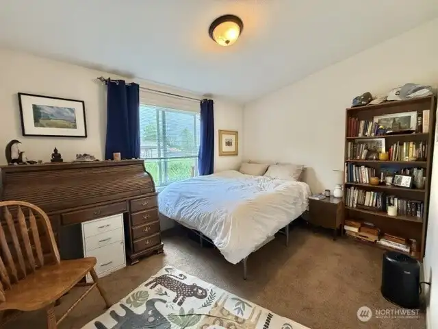 First bedroom on right as you head down the hallway.