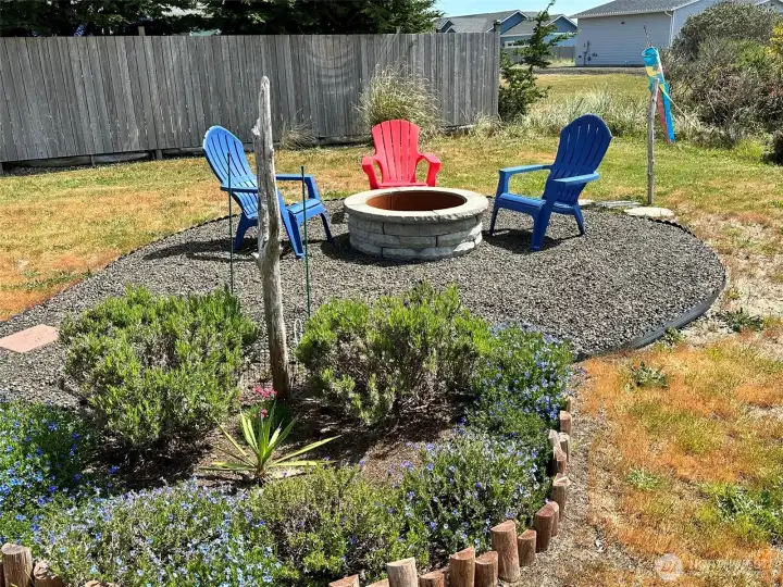 Back yard Fire-pit